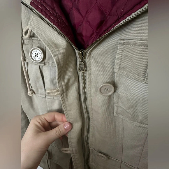 Y2K RALPH LAUREN POLO Quilted Cargo Utility Jacket size M - Picture 4 of 10
